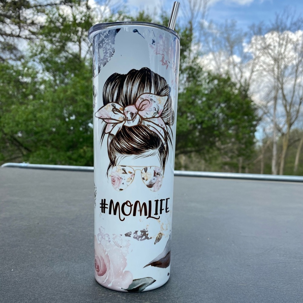 20oz mom life tumbler